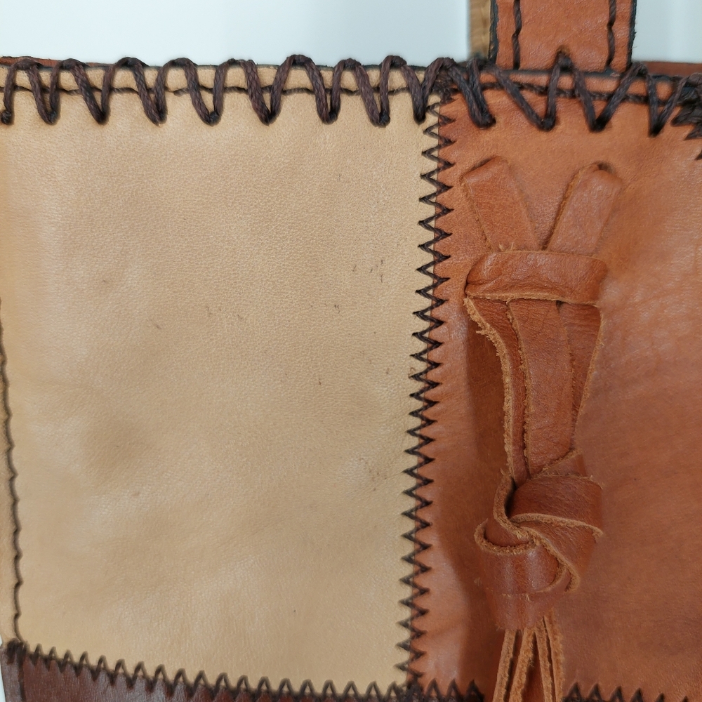 Patricia Nash Patchwork Leather Tote Shoulder Bag - Picture 12 of 16